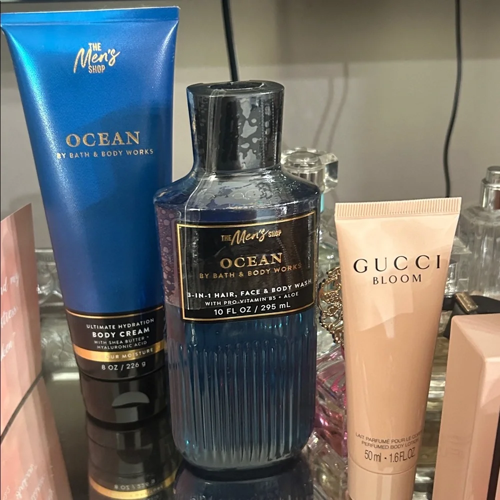 New m Bath and body works Body Wash and Body Cream